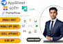 appsheet apps excel google sheets glide ai flutterflow softr